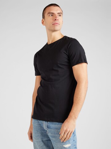 T-Shirt Lindbergh en gris : devant