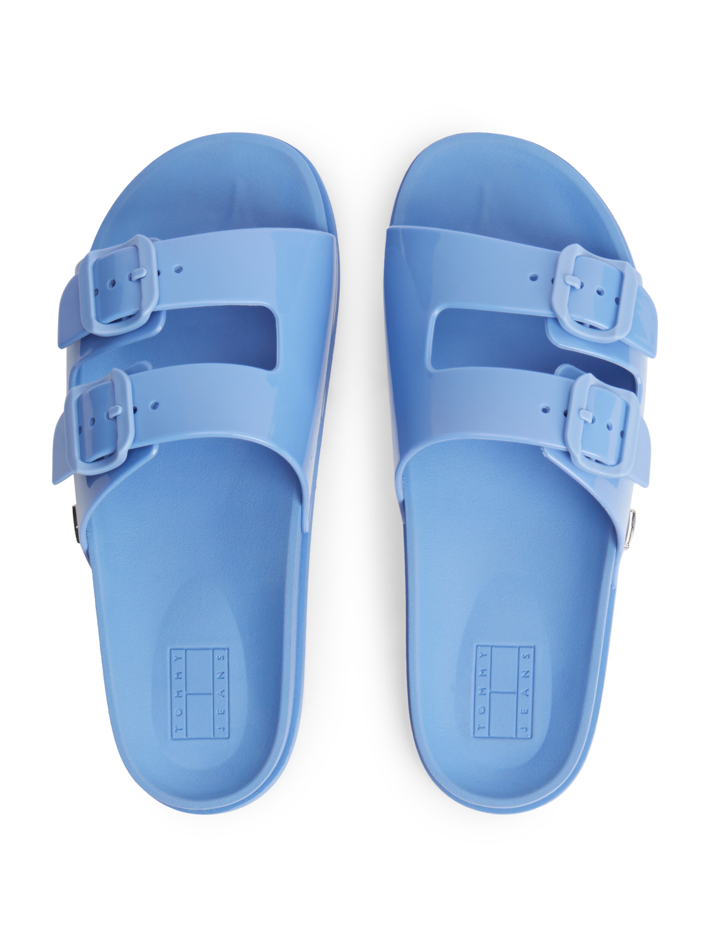 mėlyna Tommy Jeans Šlepetės