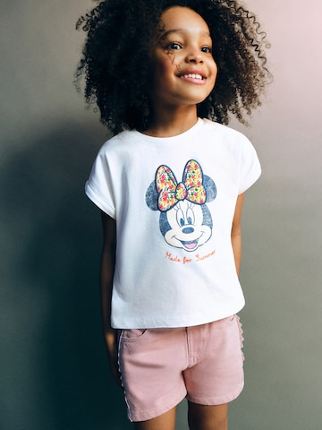 MANGO KIDS Shirt 'MCARA' in Wit: voorkant
