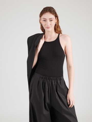 TOPSHOP Top 'TSLIV' | črna barva: sprednja stran
