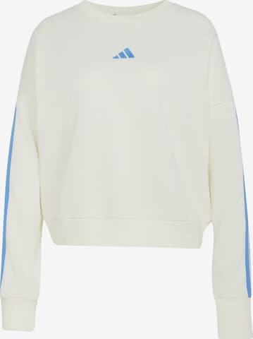 ADIDAS SPORTSWEAR Športová mikina 'Essentials' - Biela: predná strana