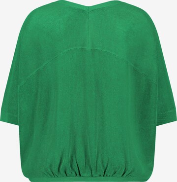 SAMOON Knit Cardigan in Green