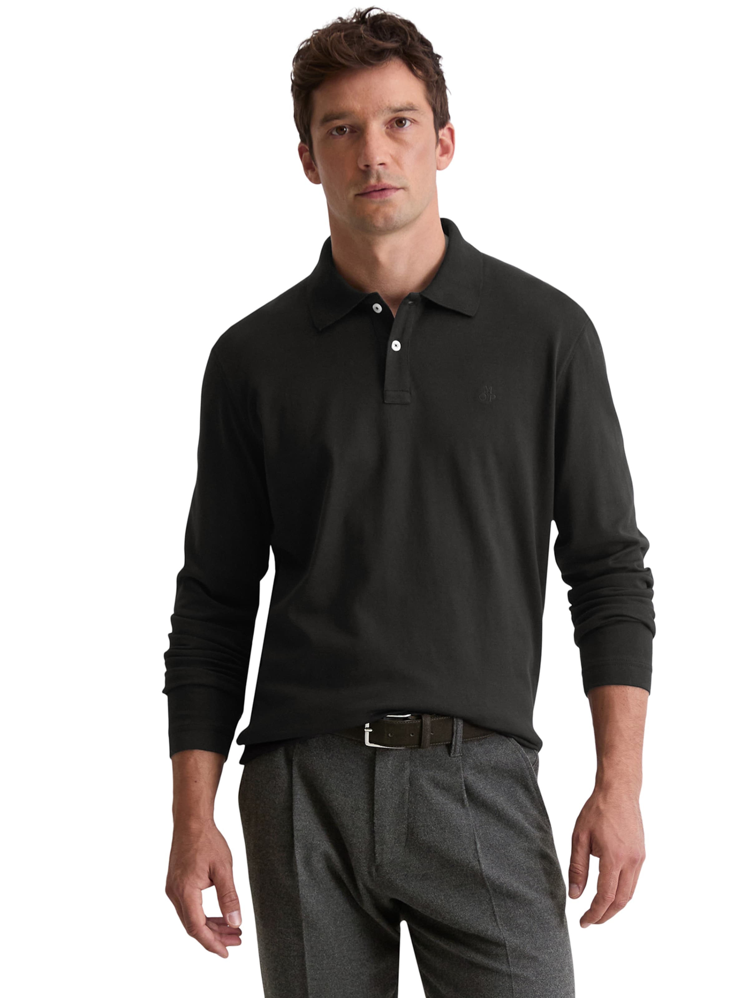 Maglietta di Marc O'Polo in nero: frontale