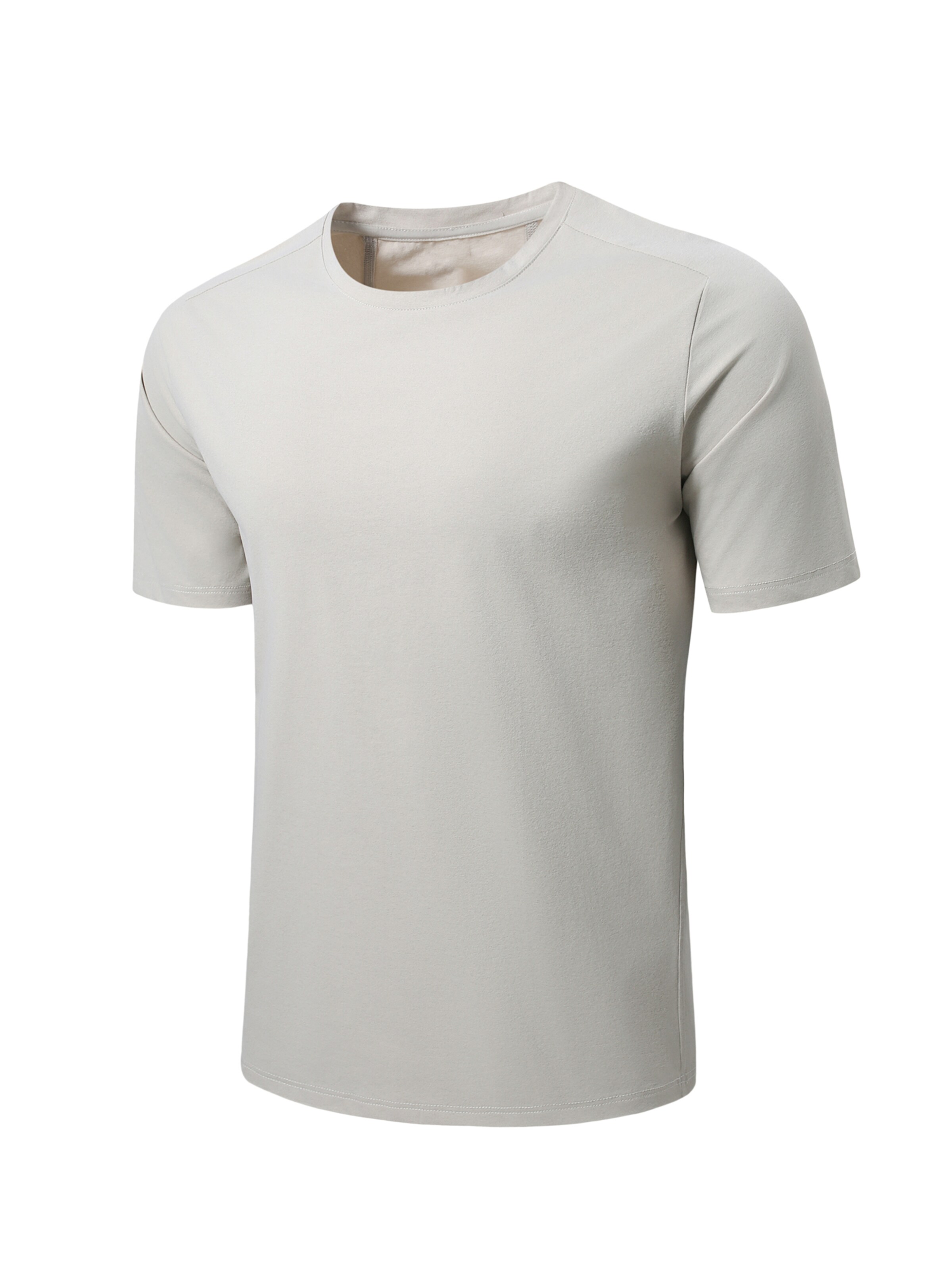 YOUTHUP Performance Shirt 'Trockenbahn' in Beige