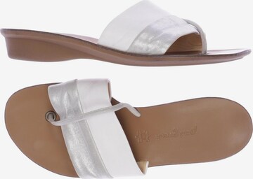 Paul Green Sandals & High-Heeled Sandals in 38,5 in Silver: front