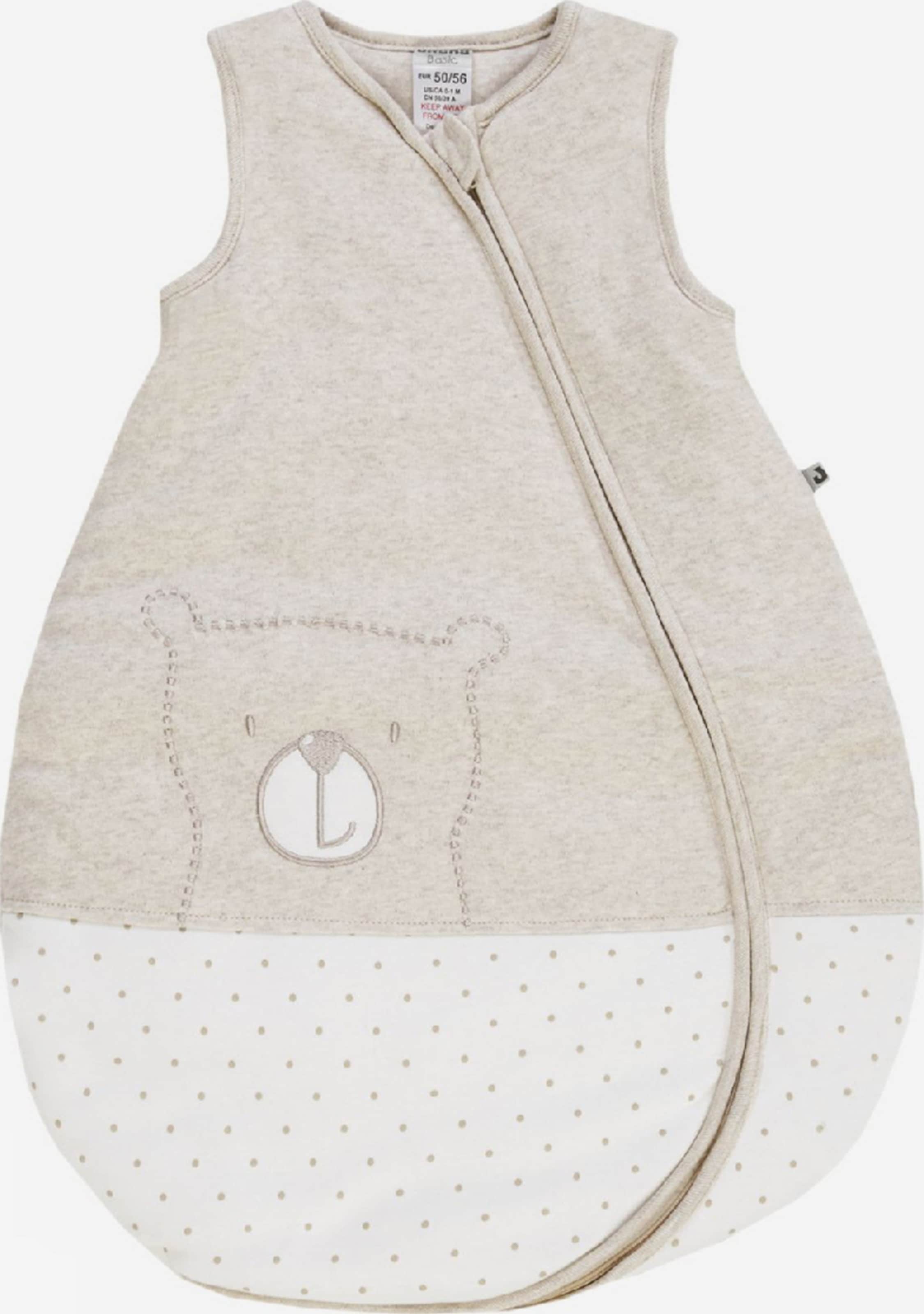 lilano schlafsack wollfrottee Baby sand winterslaapzak Hängematte Baumwolle farbig Farbe/Muster:Vanille (beidseitig)