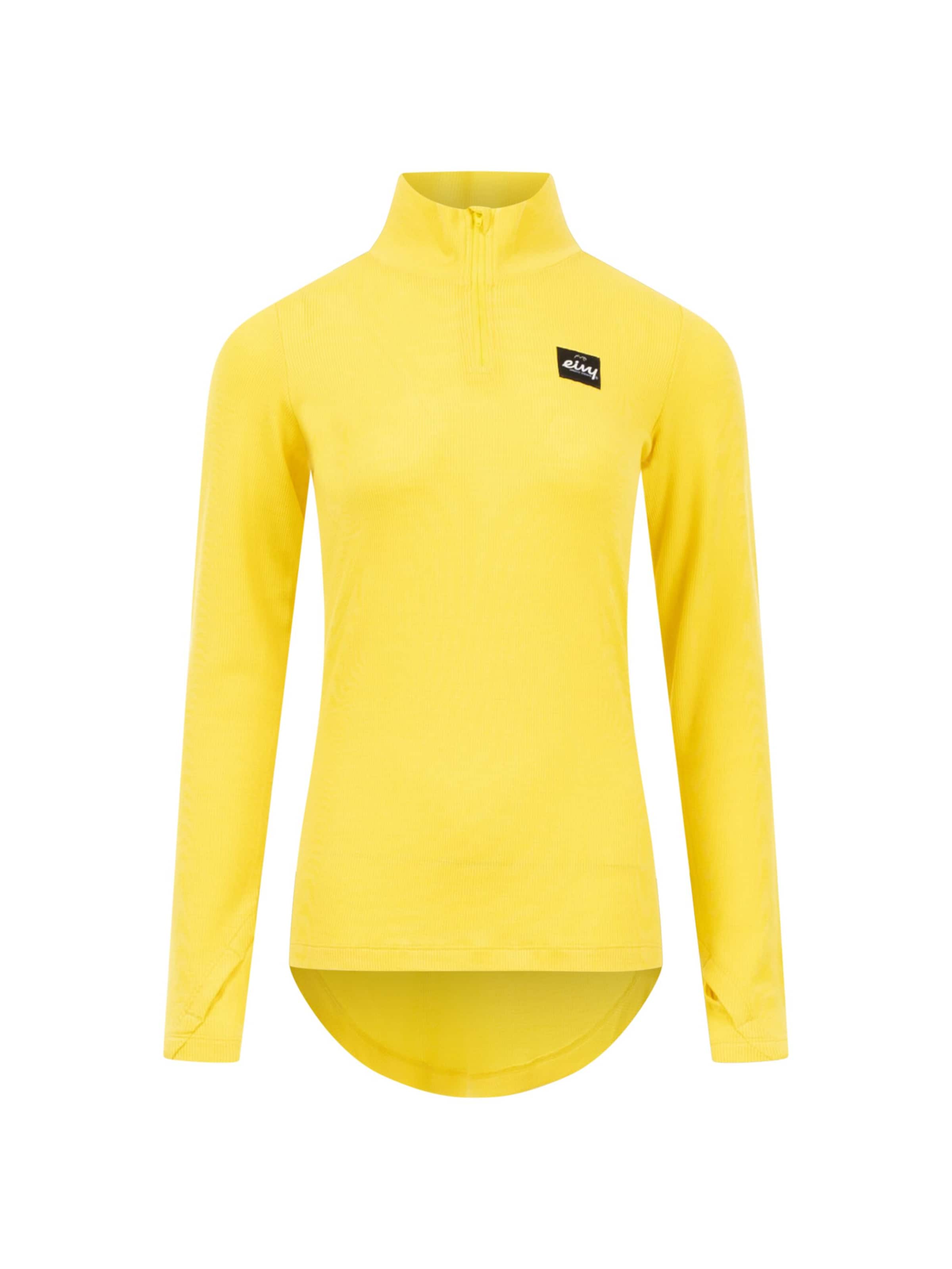 Eivy Funktionsshirt 'Journey' Base-Layer-Top in Gelb: Vorderseite
