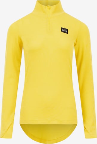 Eivy Funktionsshirt 'Journey' Base-Layer-Top in Gelb: Vorderseite