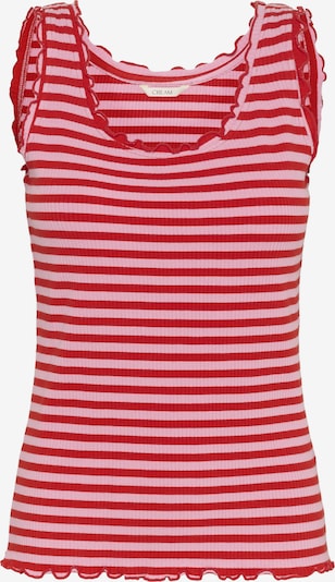 Palaidinė be rankovių 'Ribba' iš Cream, spalva – eozino spalva / raudona, Prekių apžvalga