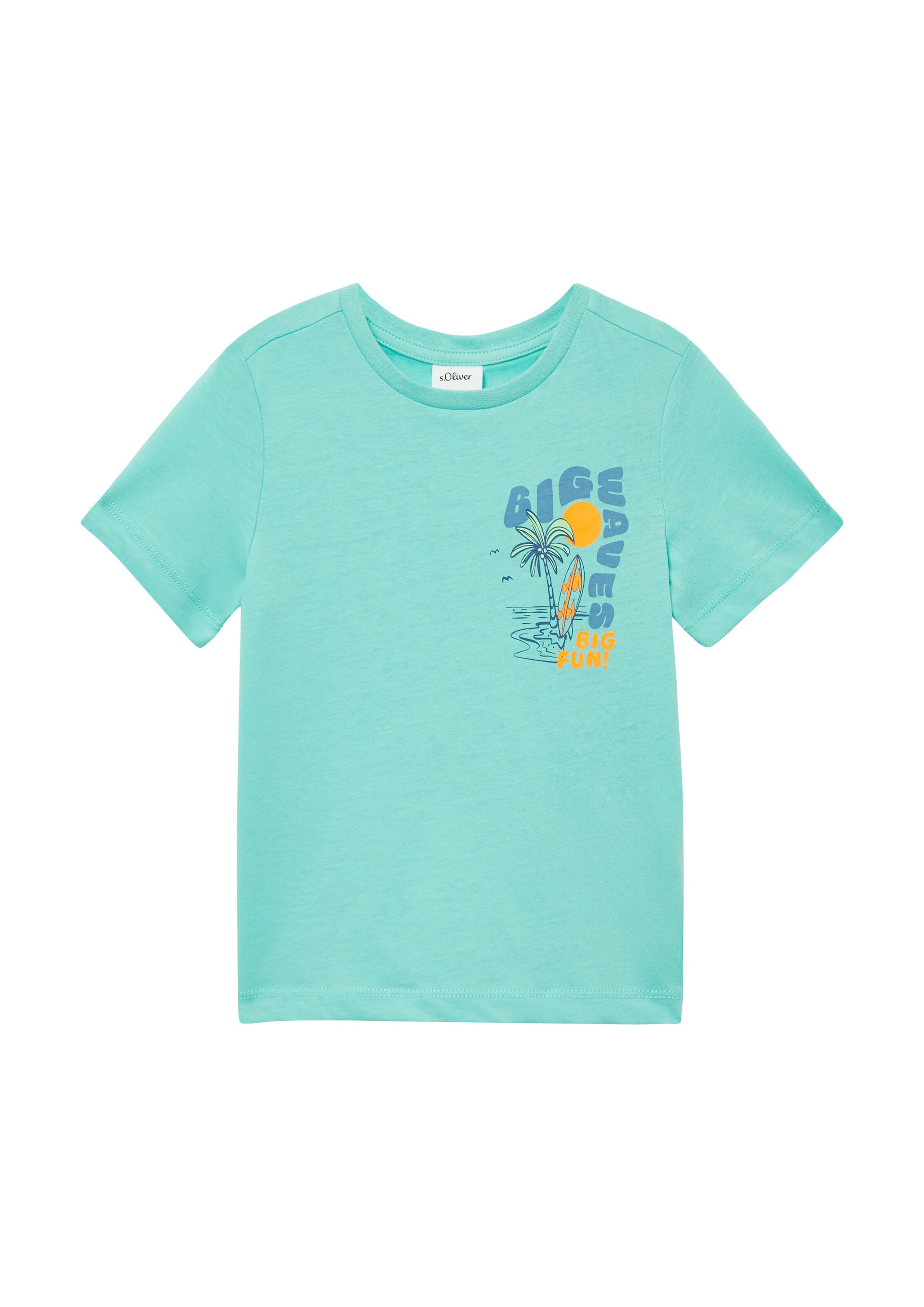 T-Shirt s.Oliver en bleu : devant
