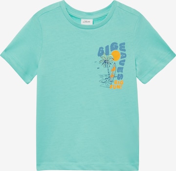 s.Oliver Shirt in Blau: Vorderseite