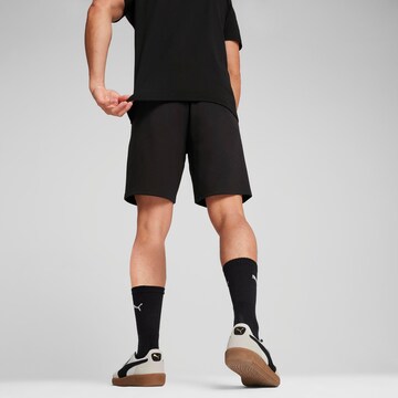 PUMA Loosefit Fußballshorts 'RB Leipzig' in Schwarz