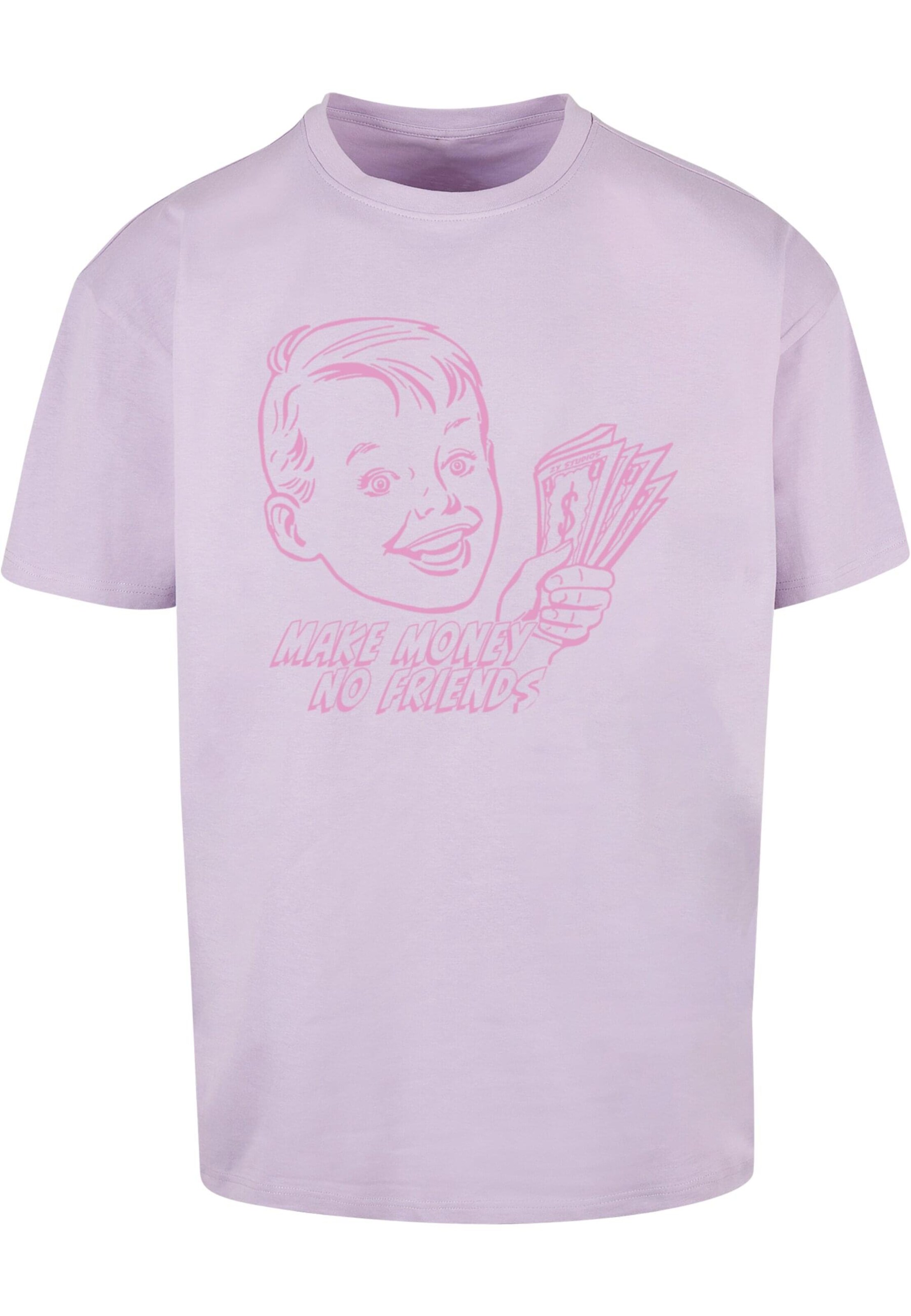 2Y Premium T-Shirt 'Make Money' in Lila: Vorderseite