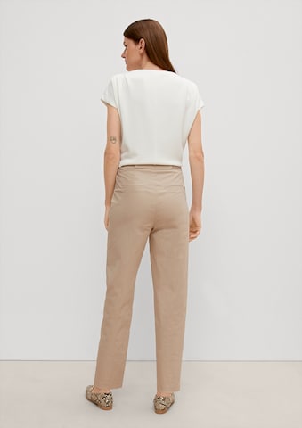 Effilé Pantalon COMMA en beige