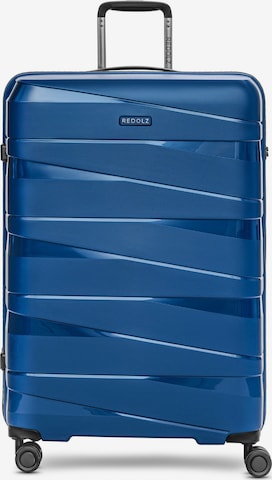 Trolley 'Essentials' di Redolz in blu: frontale