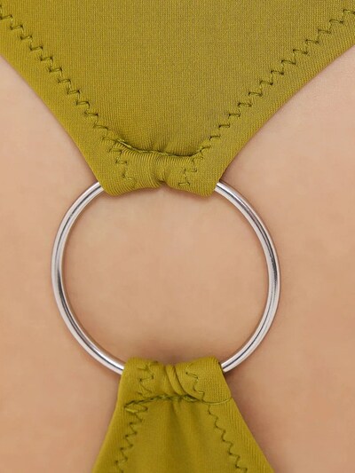 Hiccup Badeanzug in oliv, Produktansicht