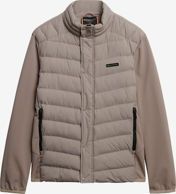 Superdry Tussenjas in Beige: voorkant