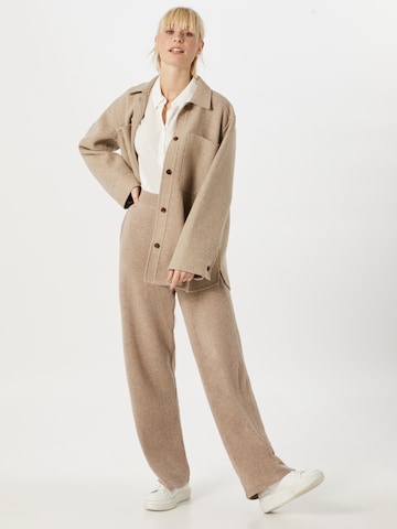 Samsøe Samsøe Loosefit Hose 'Amaris' in Beige