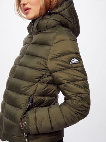 Superdry Winterjas 'Fuji' in Groen