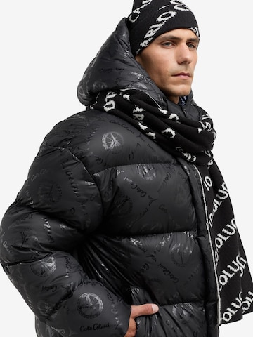 Manteau d’hiver 'DeZordo' Carlo Colucci en noir