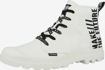 Palladium Stiefelette 'Hi Future' in schwarz / weiß, Produktansicht