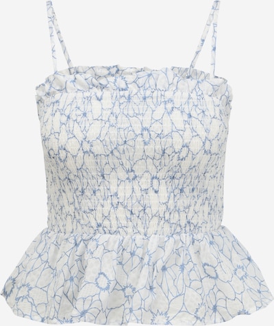 OBJECT Petite Top 'ERIS' in Light blue / White, Item view