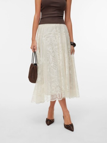 VERO MODA Skirt 'VMViola' in White: front