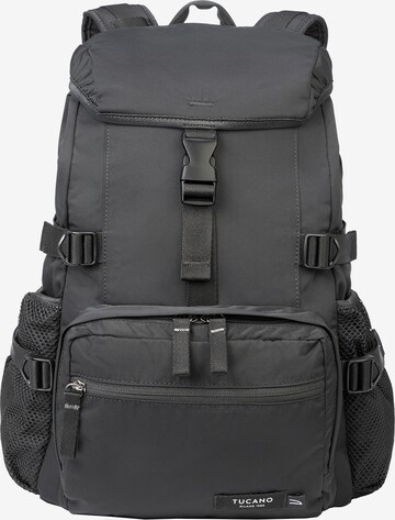 Zaino di TUCANO in nero: frontale