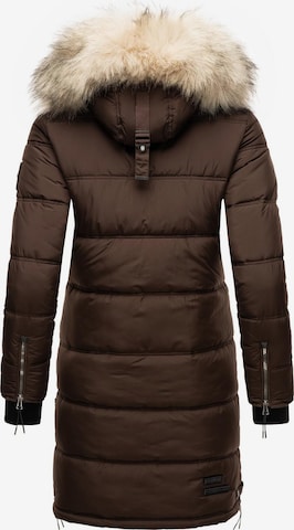 MARIKOO Winter Coat 'Chaskaa' in Brown