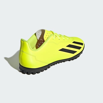 Chaussure de sport 'X Crazyfast Club TF' ADIDAS PERFORMANCE en jaune