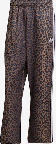 ADIDAS ORIGINALS Pants 'Firebird' in Brown: front