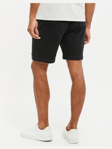 Threadbare Regular Shorts 'Plaza' in Schwarz