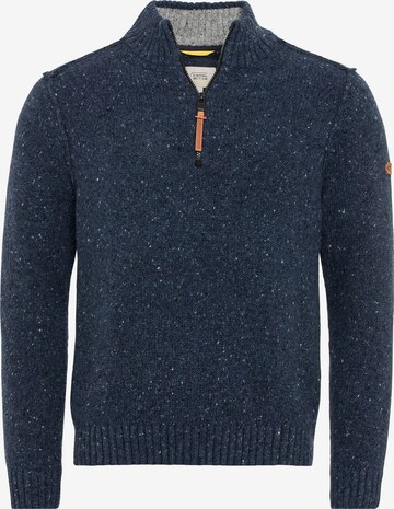 CAMEL ACTIVE Sweater in Blue: front