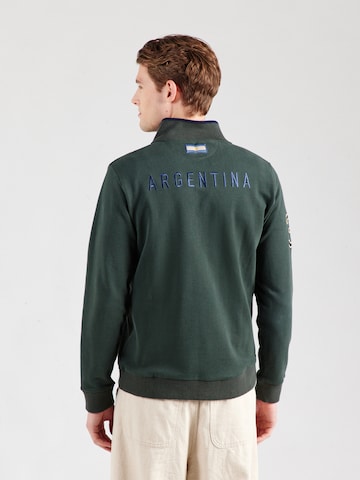 Giacca di felpa di La Martina in verde: dietro