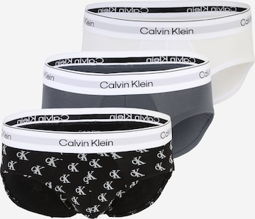 Calvin Klein Püksikud, värv hall: eest vaates