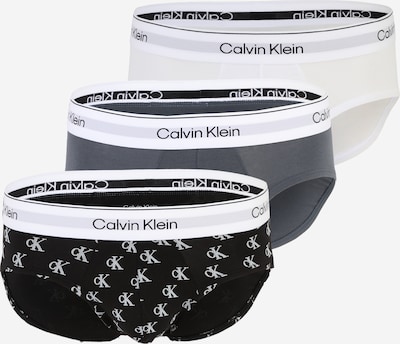 XS dydžio Vyriškos kelnaitės iš Calvin Klein, spalva – pilka / juoda / balta, Prekių apžvalga