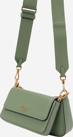 Kate Spade - Mala de ombro 'MORGAN' em verde: frente