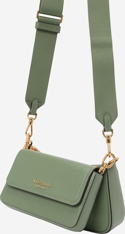 Kate Spade - Bolso de hombro 'MORGAN' en verde: frente