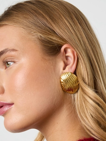 Cala Rose Earrings 'MAELLE' in Gold: front