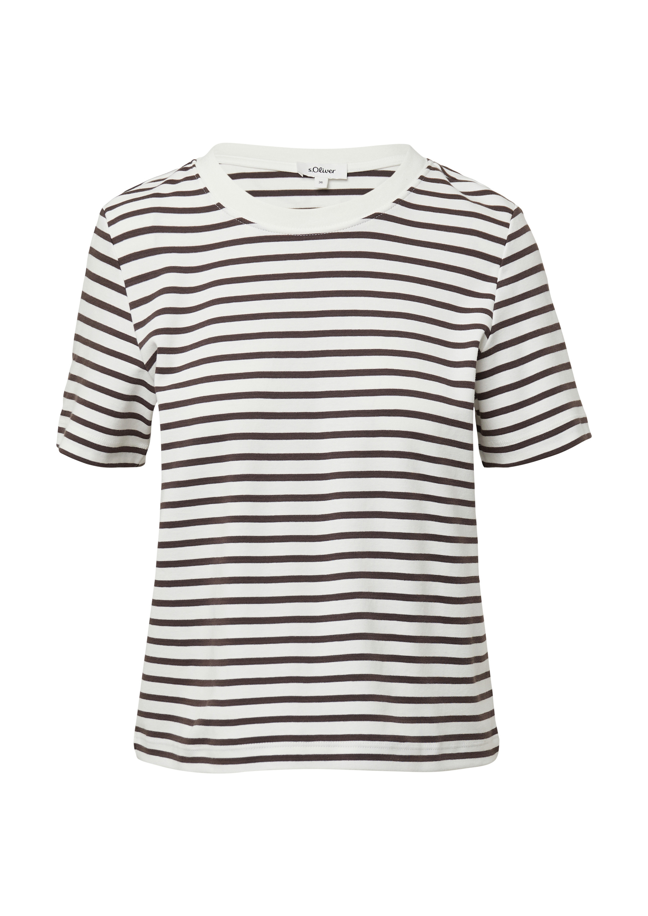 S.Oliver 2164090 T-Shirt Donna - Cotone Morbido, Vestibilità Comoda, Casual Chic
