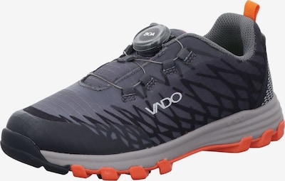 Vado Sneaker in dunkelgrau / orange / schwarz / weiß, Produktansicht