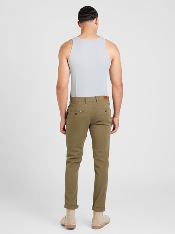 JACK & JONES - Slimfit Pantalón chino 'JPSTMarco JJFury' en verde