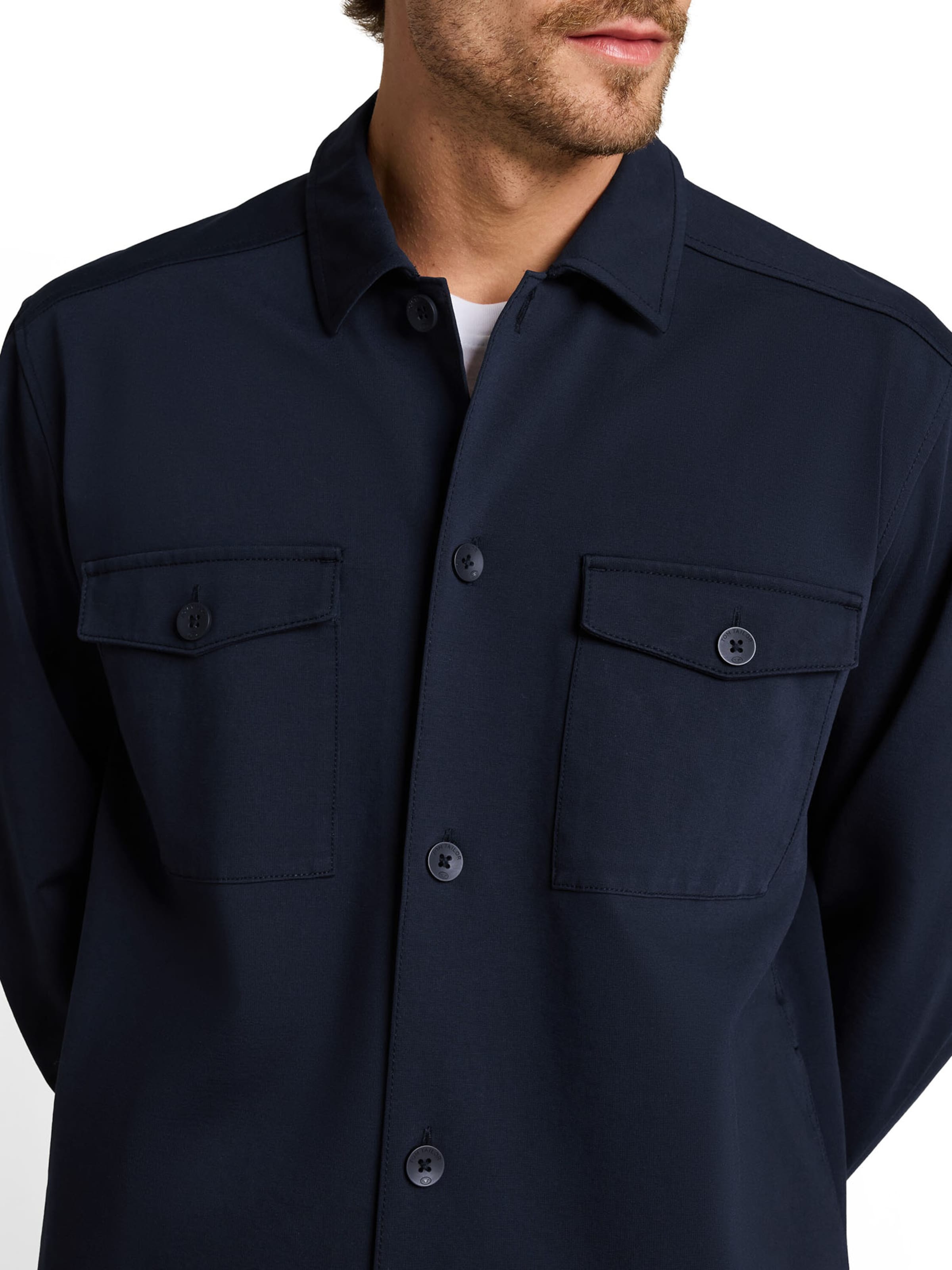 TOM TAILOR Between-season jacket in Blue