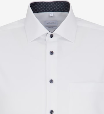 SEIDENSTICKER Regular fit Business Shirt ' Regular ' in White