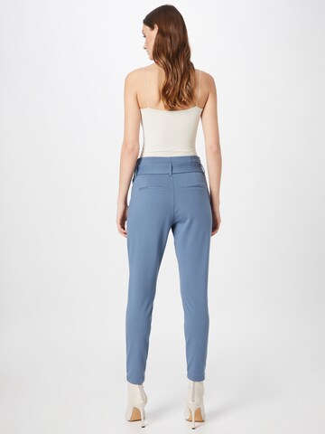 VERO MODA Loose fit Pleat-Front Pants 'BAILEY' in Blue