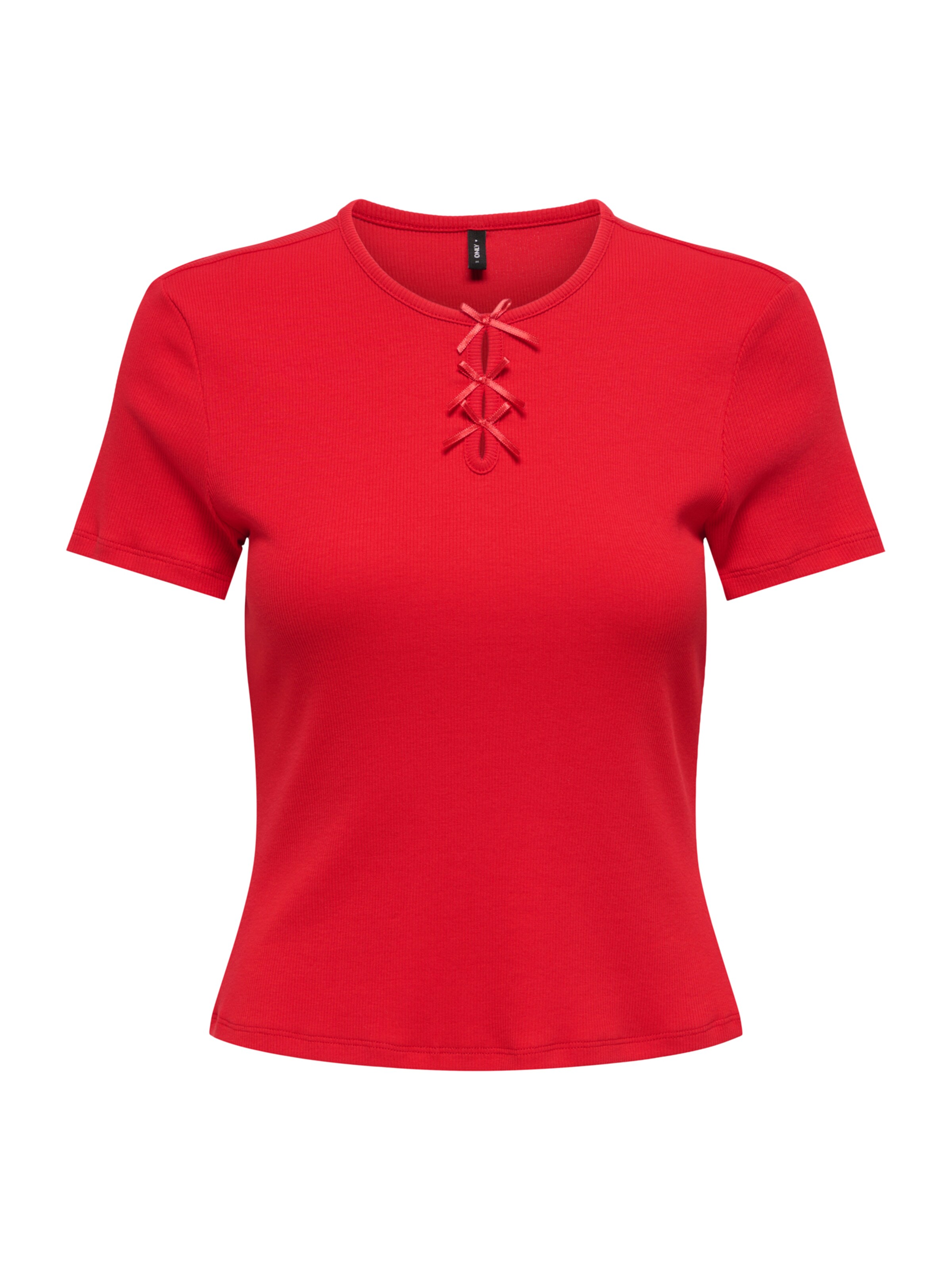 Maglietta 'ONLLILLI' in XS ONLY di colore rosso acceso, Visualizzazione prodotti
