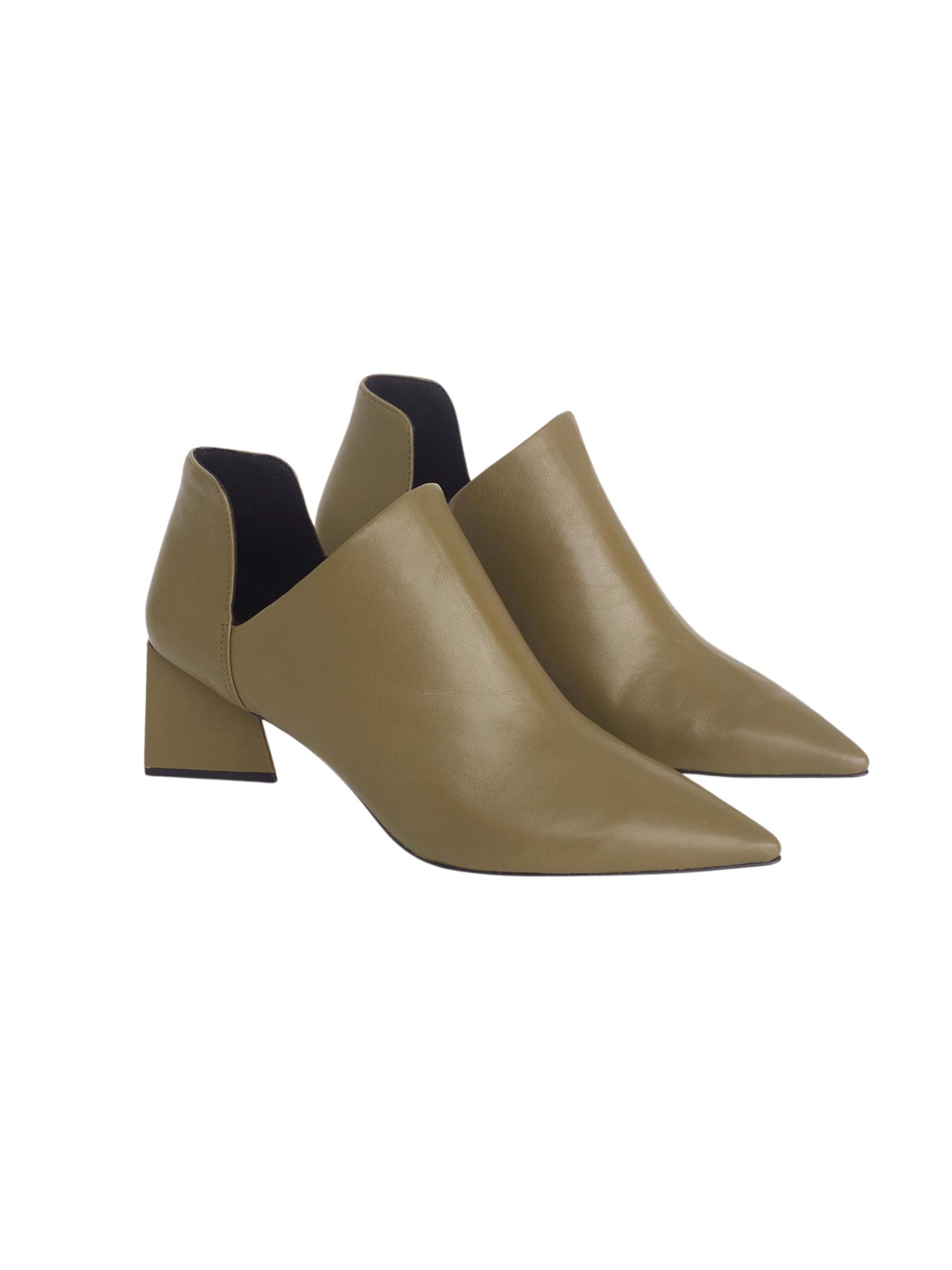 Mangara Atelier Booties 'Maranta' in Green