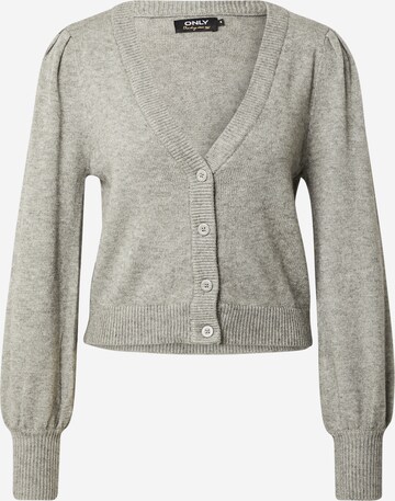 Cardigan 'LEVA' ONLY en gris : devant