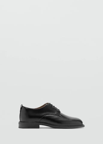 MANGO MAN Schnürschuh 'Blulea' in Schwarz