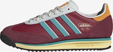 ADIDAS ORIGINALSNiske tenisice 'SL 72' - crvena boja: prednji dio